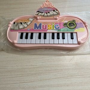BN Electronic Pink Toy Piano Keyboard